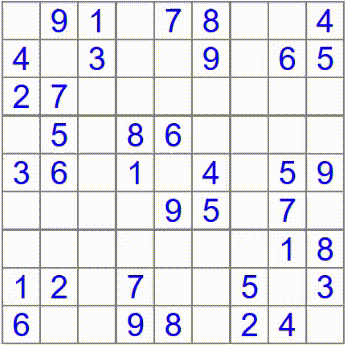 Bild: Sudoku